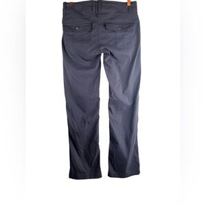Prana Halle Straight Pant in Gray Hiking Camping Outdoors Size 8